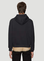 Thumbnail for your product : Eckhaus Latta Hooded Logo Sweatshirt in black