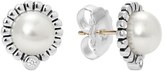 Thumbnail for your product : Lagos Women's 'Luna' Pearl & Diamond Stud Earrings