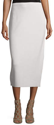 Eileen Fisher Washable Silk/Cotton Midi Pencil Skirt, Petite