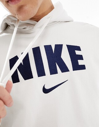 nike retro fleece hoodie