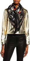Thumbnail for your product : Alexander McQueen Cameo & Curiosities Silk Shawl