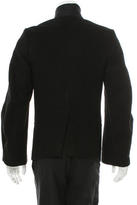 Thumbnail for your product : Ann Demeulemeester Textured Peak-Lapel Jacket w/ Tags