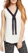Thumbnail for your product : Nic+Zoe Know The Ropes Macrame Tank
