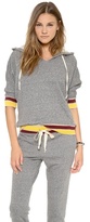 Thumbnail for your product : Current/Elliott The Cropped Sleeve Sweatshirt