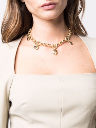Laura Lombardi Charm-Detail Chain-Link Necklace