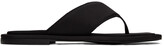 Thumbnail for your product : Neous Black Nylon Lanke Flat Sandals