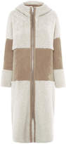 Thumbnail for your product : Whistles Hooded Sheepskin Coat