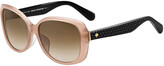 Thumbnail for your product : Kate Spade Amberlyn Square Acetate Sunglasses