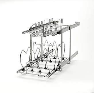 Rev-A-Shelf - 5CW2-2122-CR - 21 in. Pull-Out 2-Tier Base Cabinet Cookware Organizer