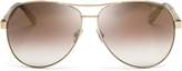 Thumbnail for your product : Jimmy Choo Women's Lexie Mirrored Aviator Sunglasses, 61mm