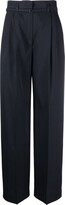 Parise high-waisted wide-leg trousers 