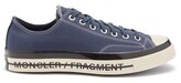 Thumbnail for your product : Fragment Moncler X X Converse - Fraylor Iii Canvas Trainers - Navy