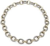 Thumbnail for your product : David Yurman Oval Extra-Large Link Necklace with Gold/20.75"