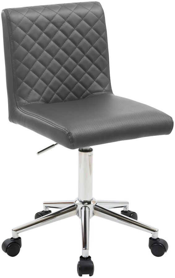 BestMasterFurniture Barry Swivel Office Chair, 24.5"