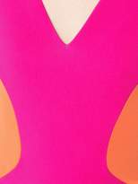 Thumbnail for your product : Thierry Mugler colour block sleeveless mini dress
