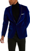 Thumbnail for your product : Paisley & Gray Osborne Notch Tuxedo Jacket