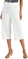 Thumbnail for your product : JM Collection Wide-Leg Capri Pants, Created for Macy's
