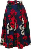 Thumbnail for your product : Samantha Sung pleated full skirt