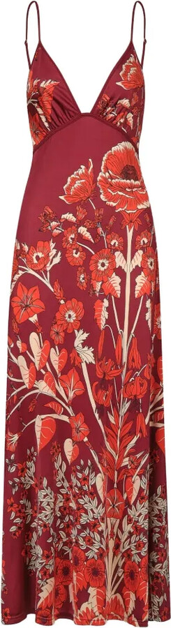 Johanna Ortiz Sendero De Astromelias floral-pattern maxi dress