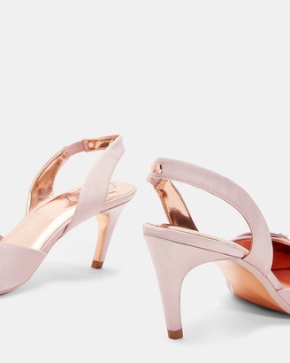 Ted Baker Crystal Bow Sling Back Courts