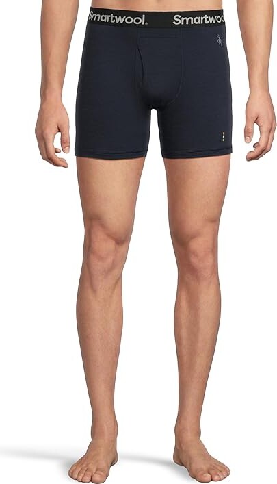 Smartwool Merino Boxer Brief Men's Underwear Deep Navy : MD, Nylon/Wool