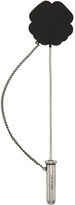 Thumbnail for your product : Alexander McQueen Silver Seal Lapel Pin