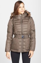 Thumbnail for your product : The North Face 'Parkina' Hooded Down Jacket with Faux Fur Trim