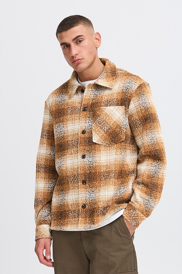 Solid Solid! Ronen Cozy Button Up Shirt