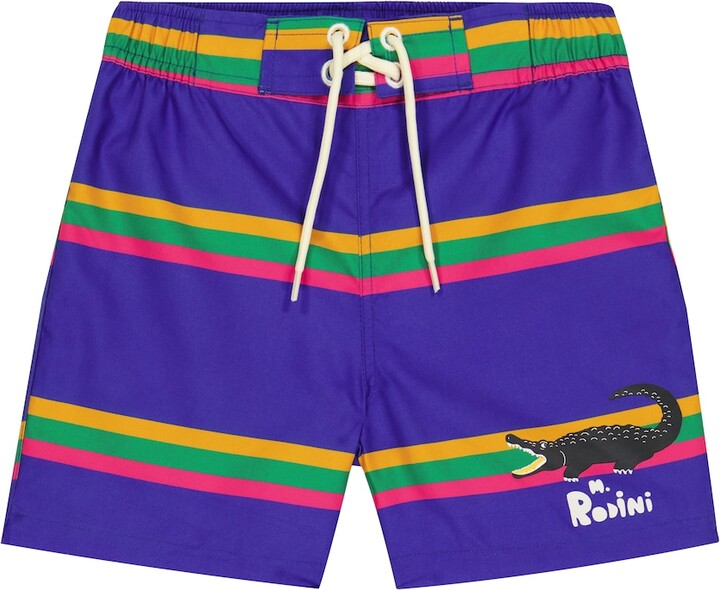 Mini Rodini Striped swim trunks