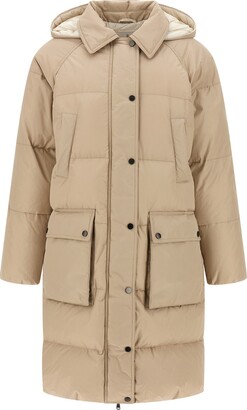 Brunello Cucinelli Two-Material Puffer Jacket Puffer Jackets