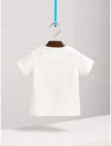Thumbnail for your product : Burberry Icons Print Cotton T-shirt