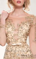 Thumbnail for your product : MNM Couture - Embellished Illusion Bateau A-line Gown 9621W