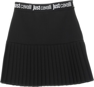 Just Cavalli Logo Waistband Mini Skirt
