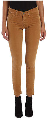 AG Jeans Women's Velvet Legging in Sulfur Toffee Brown - Sulfur Toffee Brown Tight-Fit