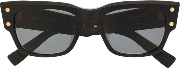Ritual Skøn Folkeskole Balmain Eyewear Wayfarer-Frame Sunglasses - ShopStyle