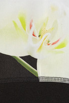 Thumbnail for your product : Altuzarra for Target Orchid-print georgette and cotton-blend sweatshirt