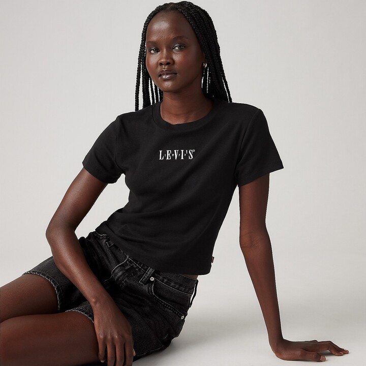 Levi's Graphic Essential Sporty T-Shirt - Women's - Caviar