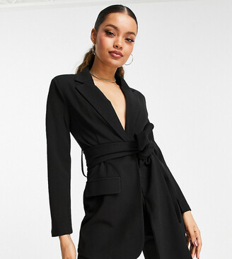 petite black suit jacket