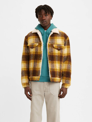 Levi's Tweed Vintage Fit Sherpa Trucker Jacket - ShopStyle