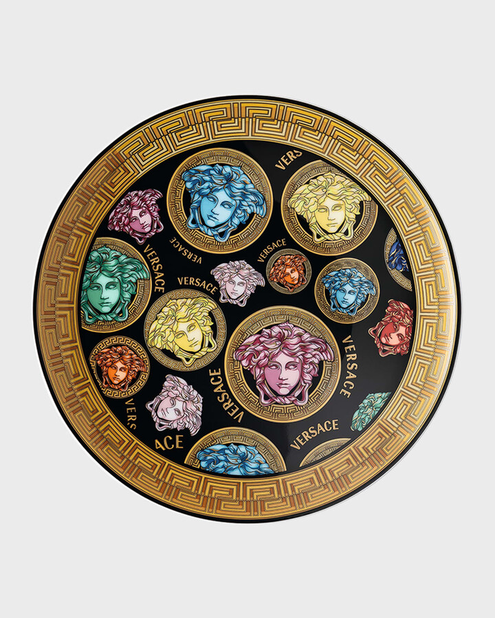 Medusa Amplified Multicolor Bread & Butter Plate