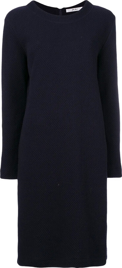 Julien David Textured-Knit Dress