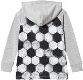 Thumbnail for your product : Molo Black White And Grey Football Structure Ramzi Hoodie