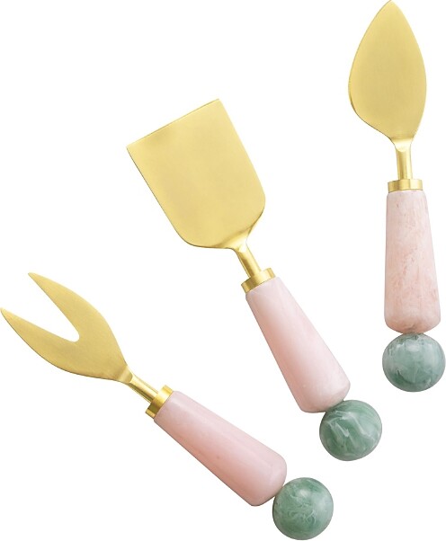 Gauri Kohli Copenhagen Cheese Knives, Set of 3