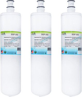Swift Green Filters SGF-25S Compatible Commercial Water Filter for HF25-S, 5615203, HF25-MS, 56152012, 3 Pack