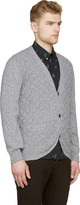 Thumbnail for your product : Paul Smith Gray Marled Knit Cardigan