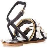 Thumbnail for your product : Tory Burch Sinclair Embellished Leather Flats