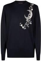 Thumbnail for your product : Alexander McQueen Embroidered Cashmere Sweater
