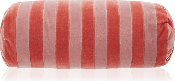 CHRISTINA LUNDSTEEN Bolster Cotton Throw Pillow, 14x40