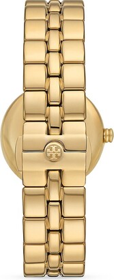 Tory Burch Kira Goldtone Stainless Steel Bracelet Watch - ShopStyle