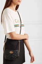 Thumbnail for your product : Gucci Gg Marmont Camera Mini Quilted Leather Shoulder Bag